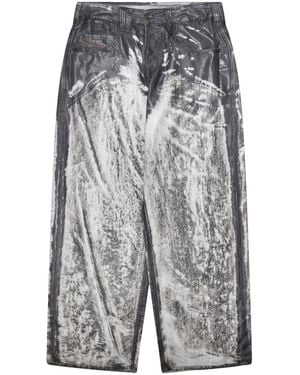 DIESEL 1997 Printed Denim Jeans A23486068Xj02" - Black