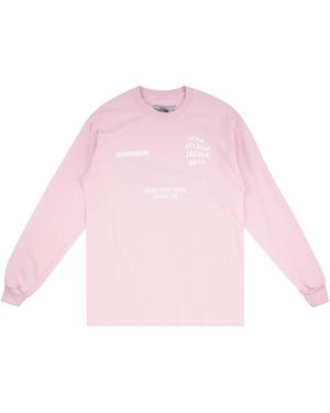 ANTI SOCIAL SOCIAL CLUB Nbhd X Assc Aw05 Long Sleeve "Neighborhood" As0096" - Pink