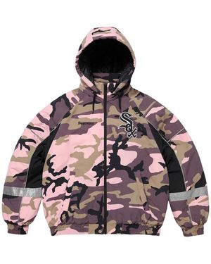 Supreme Chicago Sox Stadium Jacket "Fw25 - Black