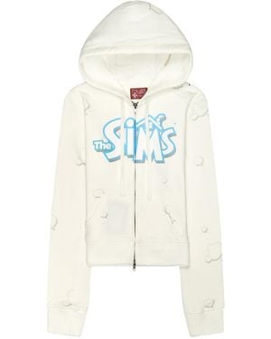 PRAYING Sims Hoodie Pray242028" - Black
