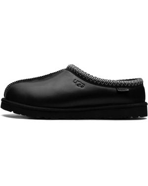 UGG Tasman Lthr Regen Slipper 1163890 Blk" - Black