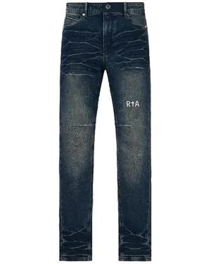 RTA Bryant Skinny Jeans "Ocean Shadow" Mcvud1367 J1205Ocnsd" - Black