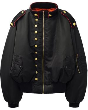 PRAYING Marching Band Jacket Pray241002" - Black