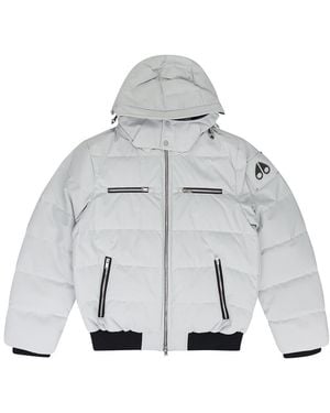 Moose Knuckles Cloud Bomber Neoshear Puffer Jacket M34Mb005S" - Black