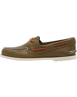Sperry Top-Sider A/O 2 Eye "Army" Sts21076" - Black