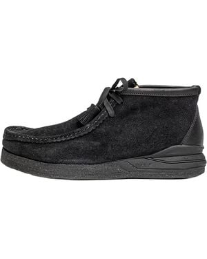 Visvim Beuys Trekker Folk Boots 0125202002003 Blk" - Black