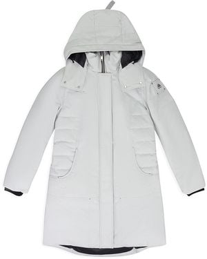 Moose Knuckles Cloud Sherling Trim Parka Jacket Msk Wotw 0006" - Black