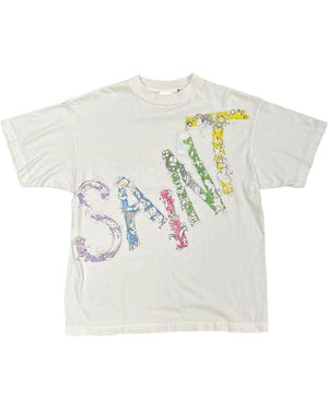 SAINT Mxxxxxx Coco Short Sleeve T-Shirt Sm Mk1 0000 C16" - Black