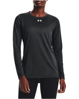 Under Armour Tech Team Long-Sleeve Shirt "Steel 1376852 008" - Black