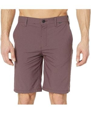 Hurley Drifit Chino Walkshorts 21" "Mahogany" 895077-204" - Black