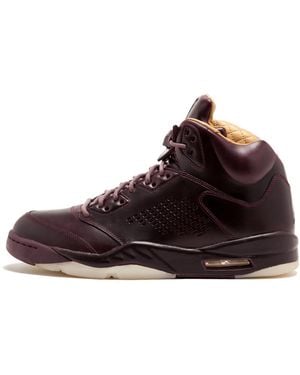 Nike Air 5 Retro Prem "Bordeaux" 881432 612" - Black