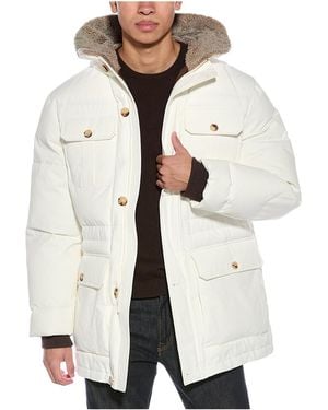 Brunello Cucinelli Padded Parka "Off" Brun2365" - Black