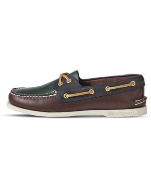 Sperry Top-Sider A/O 2 Eye Sts83255" - Black