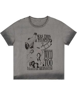 Bravest Studios Camcorder Vintage T-Shirt Bs57" - Black