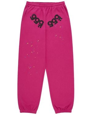 Sp5der Angel Number Joggers 311" - Black