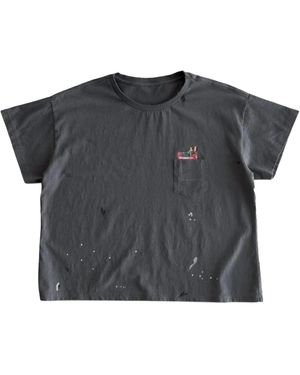 Bravest Studios Carton Vintage T-Shirt Bs84" - Black