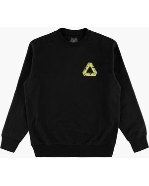 Palace Split P3 Crew - Black