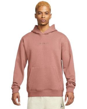 Nike Wordmark Hoodie "Rust" Fj1966 685" - Black