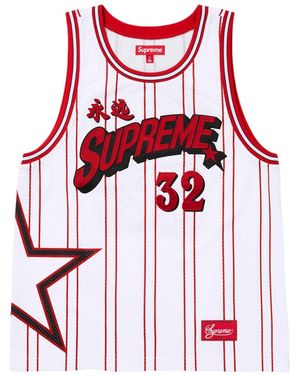 Supreme Star Basketball Jersey "Ss24 - Black