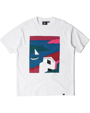 by Parra No Vacation Ss T-Shirt 56105" - Black