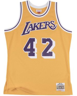 Mitchell & Ness Swingman Jersey "Nba La Lakers 84-85 James Worthy" Smjyac18090 Lalltgd84Jwo" - Black