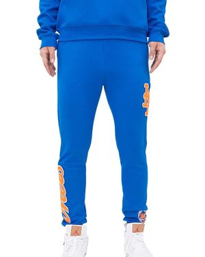 Pro Standard Mlb New York Mets Logo Royal Joggers Joggers Lnm431581 Ryb" - Black