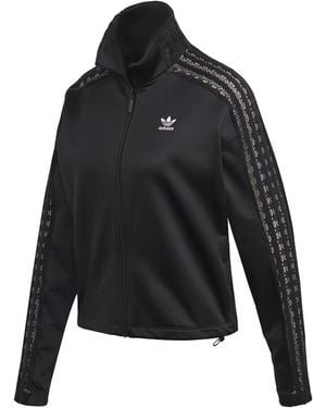 adidas Originals Lace Track Jacket Fm1734" - Black