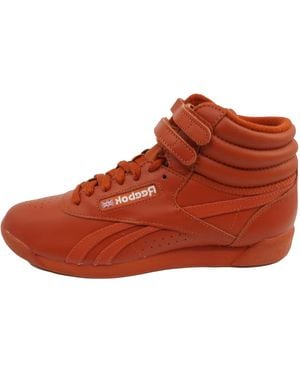 Reebok Freestyle Hi "Burnt Amber" Fy5499" - Red