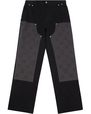 Represent Embossed Utility Pant /Iron" Mc5002 373" - Black