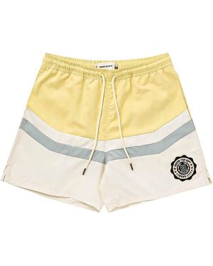 Honor The Gift Brushed Poly Track Short "Bone Htg240123 Bone" - Black