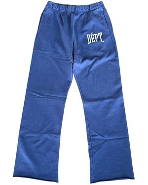 GALLERY DEPT. Dept Logo Joggers & Gd305" - Blue