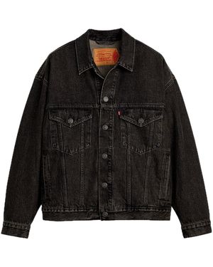 Nike X Levi's Type Iii Trucker Jacket Wash" 055Fc-0000" - Black