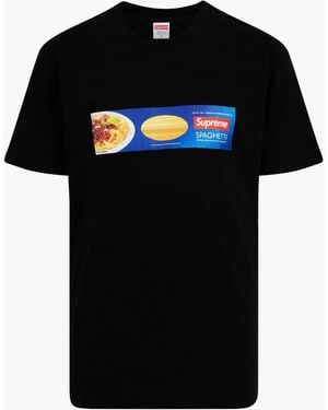Supreme Spaghetti T-shirt "fw 21" - Black