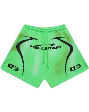 HELLSTAR Warm Up Shorts Hsr246" - Green