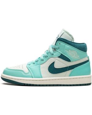 Nike Air 1 Mid Se "Bleached" Shoes - Green