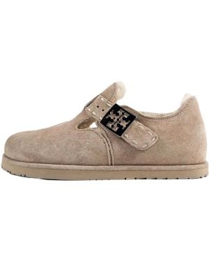 Tory Burch Mellow Shearling Mary Jane "Avola 188666 256" - Black