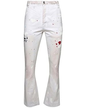 GALLERY DEPT. Le Bar De Music Flare Jeans "Nude Neutrals" Gd185" - Black