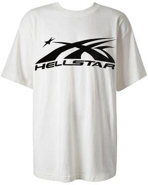 HELLSTAR Sports Logo T-Shirt Hsr347" - Black