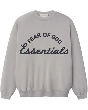 Fear Of God Training 90's Crewneck Sweatwshirt "Faded Seal" 192Sp264453F" - Black
