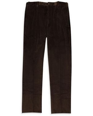 Aimé Leon Dore Corduroy Suit Trousers Fw23Wp011 Coffee Bean" - Black