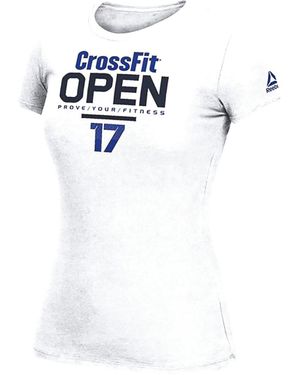 Reebok Crossfit Games Open 2017 Registration T-Shirt Cs1770" - Black