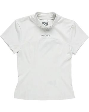 Malbon Golf Orelia T-Shirt Mw 0192 Wht" - Black