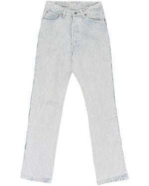 Levi's 501 Customized Skinny Jeans Lvi Wjns 0001" - Black