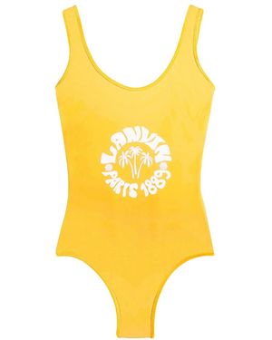 Lanvin One-Piece Swimsuit Rw Sw0008 B012 A22 803" - Black