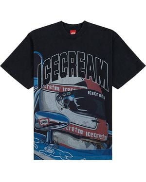 ICECREAM Sponsor T-Shirt 461 2313 Blk" - Black