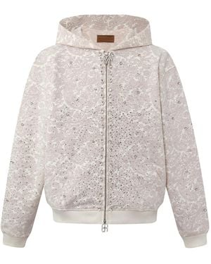 BIRTH OF ROYAL CHILD Cashew Blossom Zip-Up Jacket "Cream" Bc25Fwha02 Whit" - Black