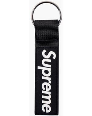 Supreme Webbing Keychain "fw 20" - Black