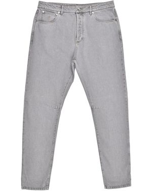 Brunello Cucinelli Five-Pocket Jeans "Light Denim" Brun748" - Black