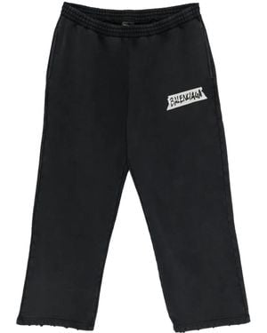 Balenciaga Baggy Elastic Trousers "Faded Washed" 846917 Ttvl8 1041" - Black