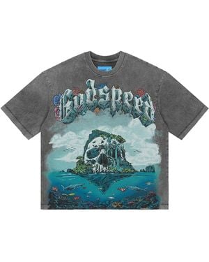 GODSPEED NEW YORK Gs Island Ii T-Shirt Ng Wash" Gs626" - Green
